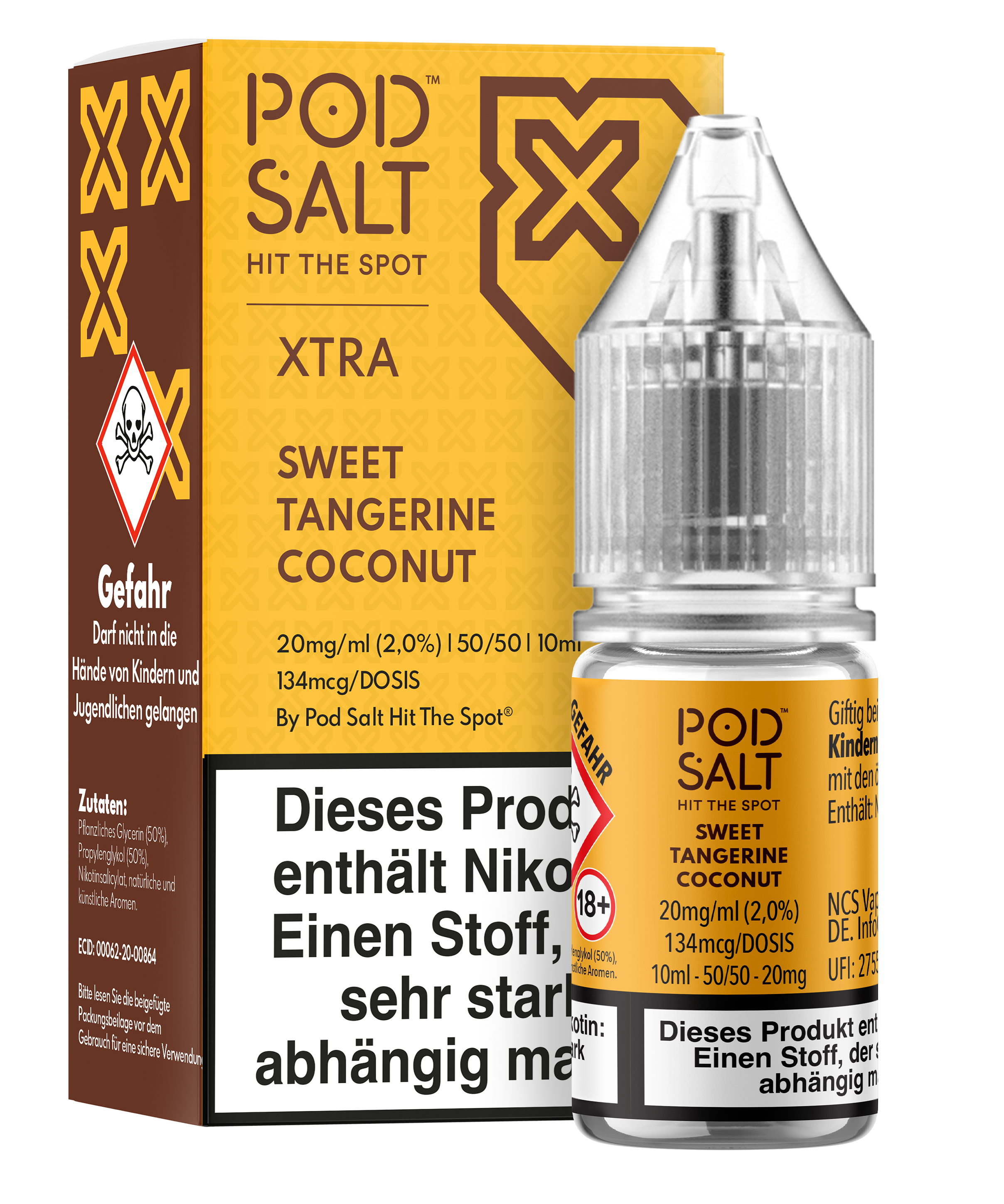 Pod Salt XTRA Sweet Tangerine Coconut