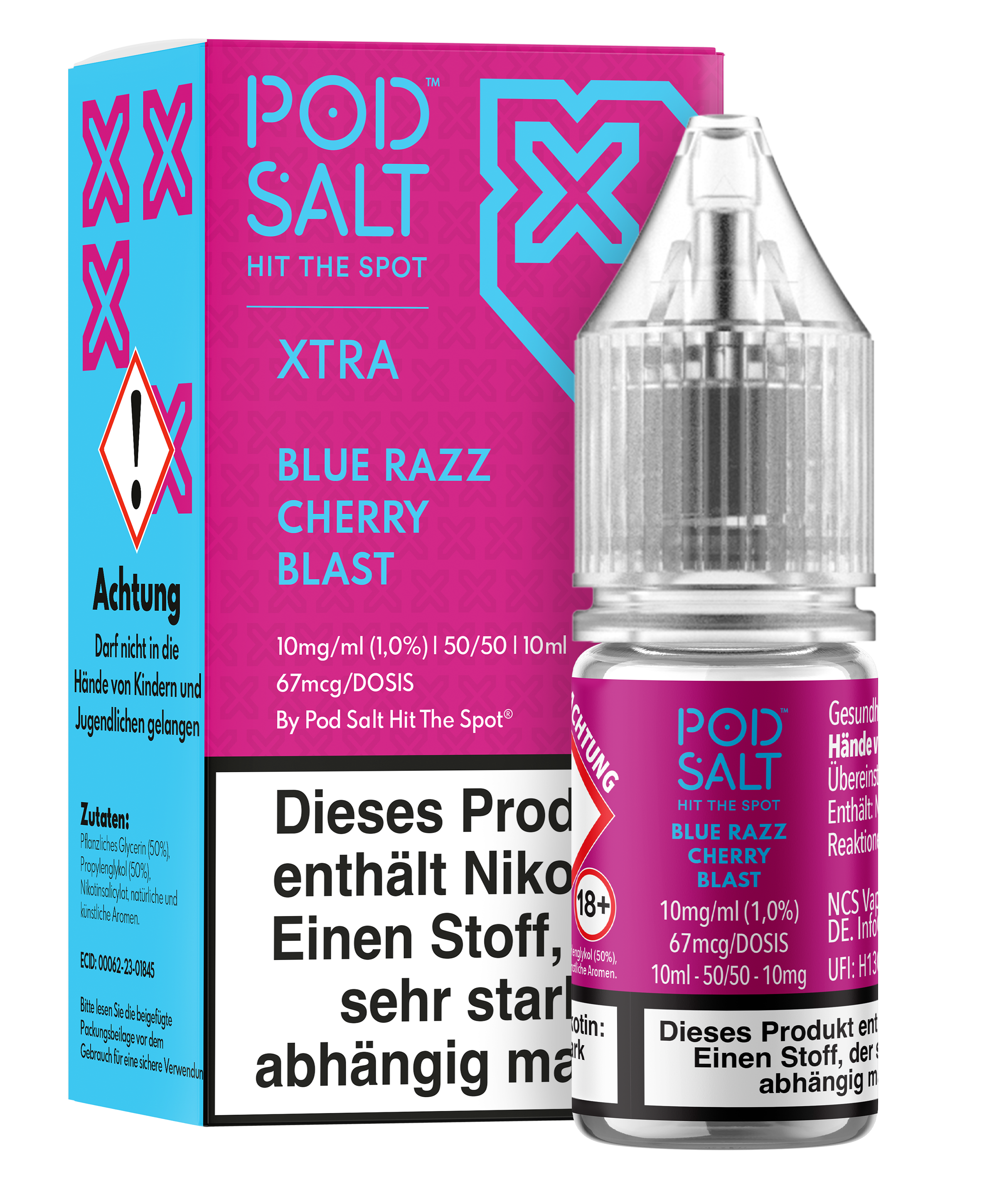Pod Salt XTRA Blue Razz Cherry Blast
