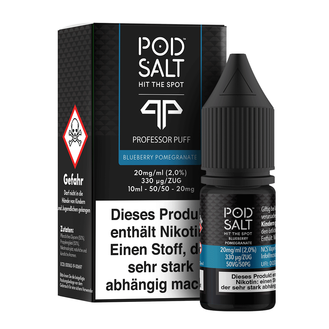 Pod Salt Fusion Blueberry Pomegranate
