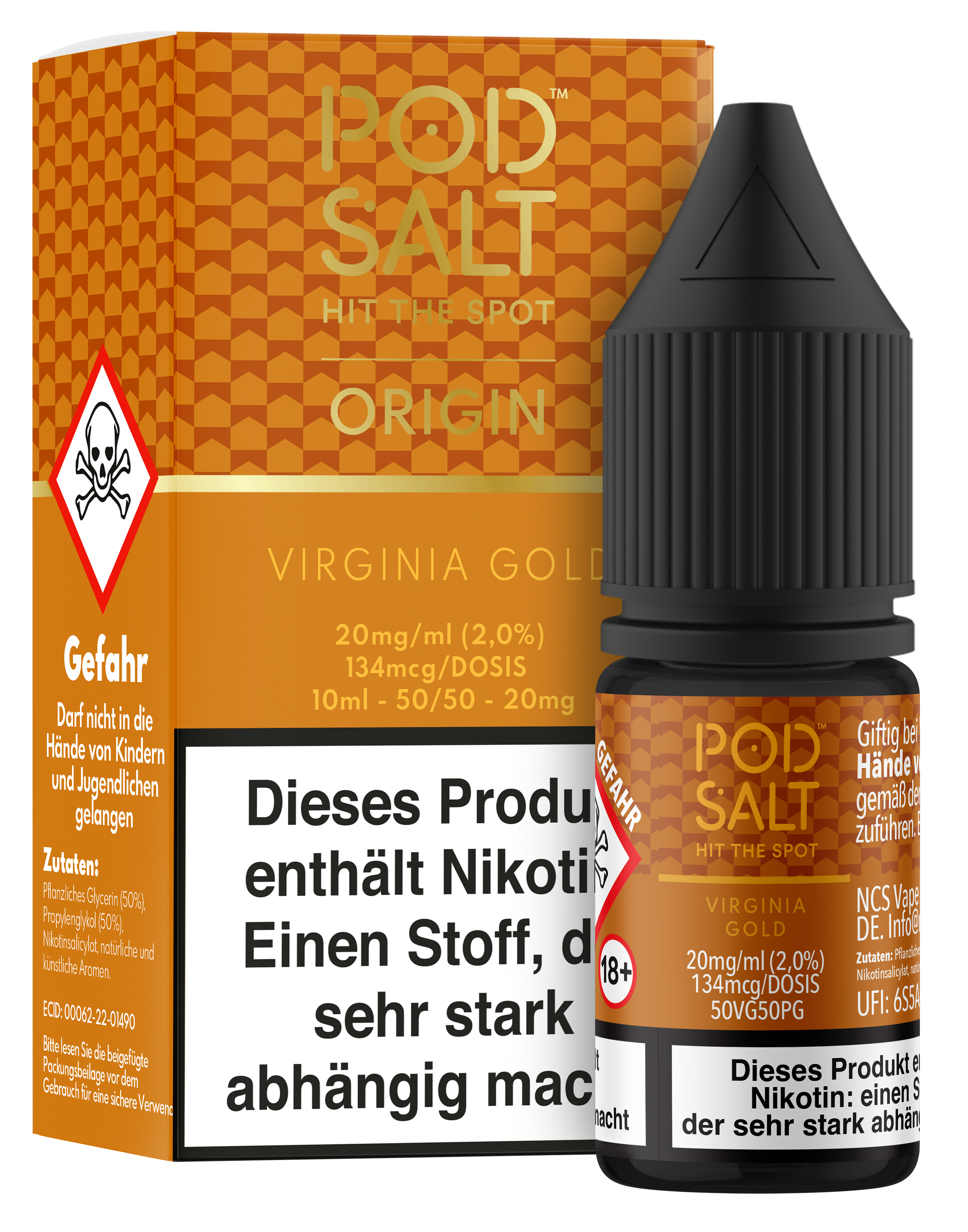 Pod Salt Origin Virginia Gold