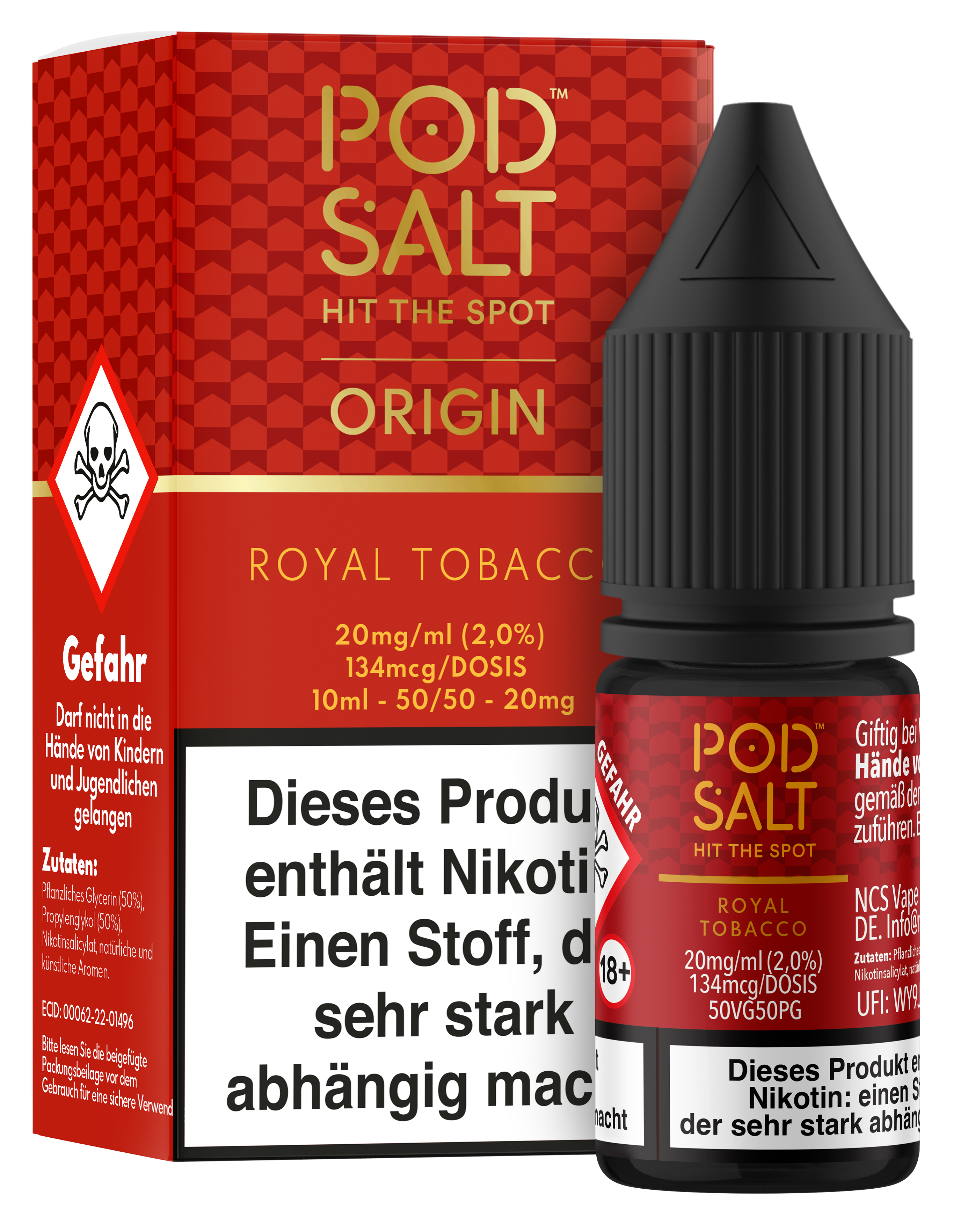 Pod Salt Origin Royal Tobacco