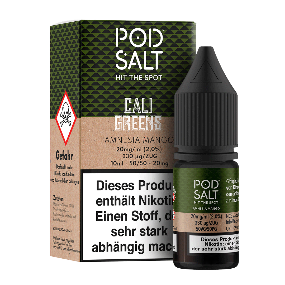 Pod Salt Fusion Amnesia Mango